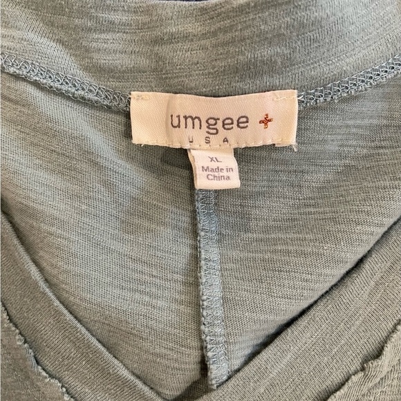 Umgee Blue & Purple Ombre Midi Dress resort vacation casual gift summer - Picture 5 of 5